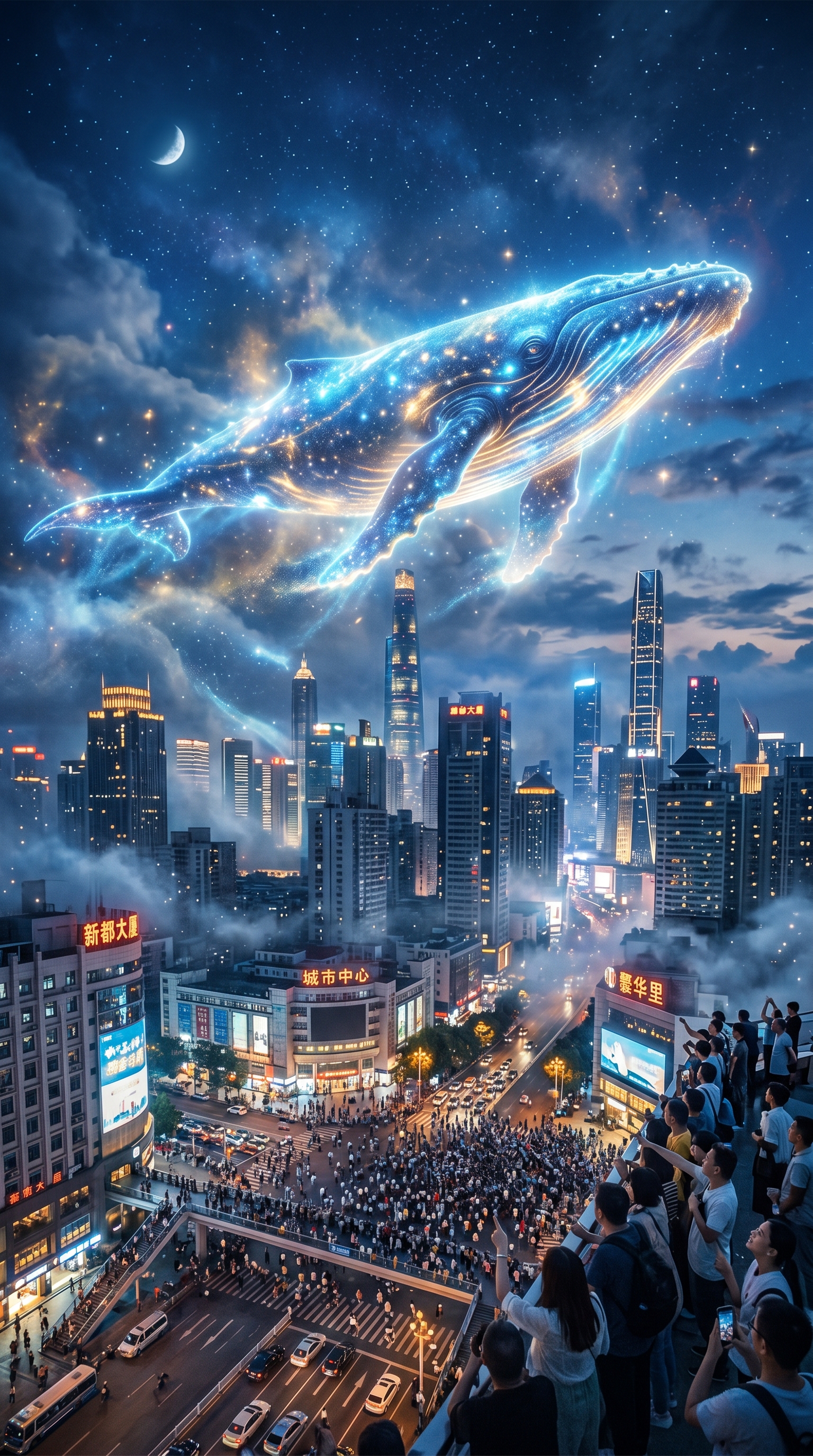 城市鲸影