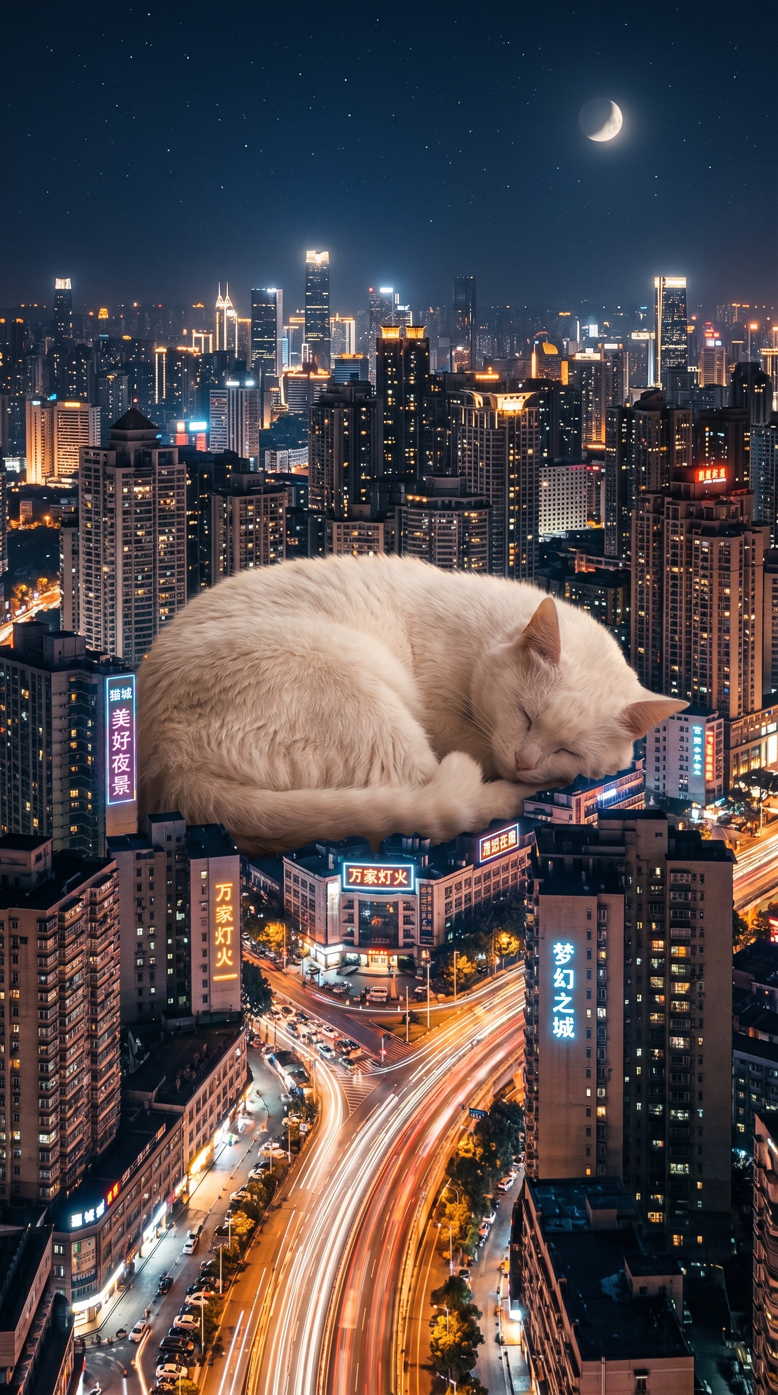 城市白猫